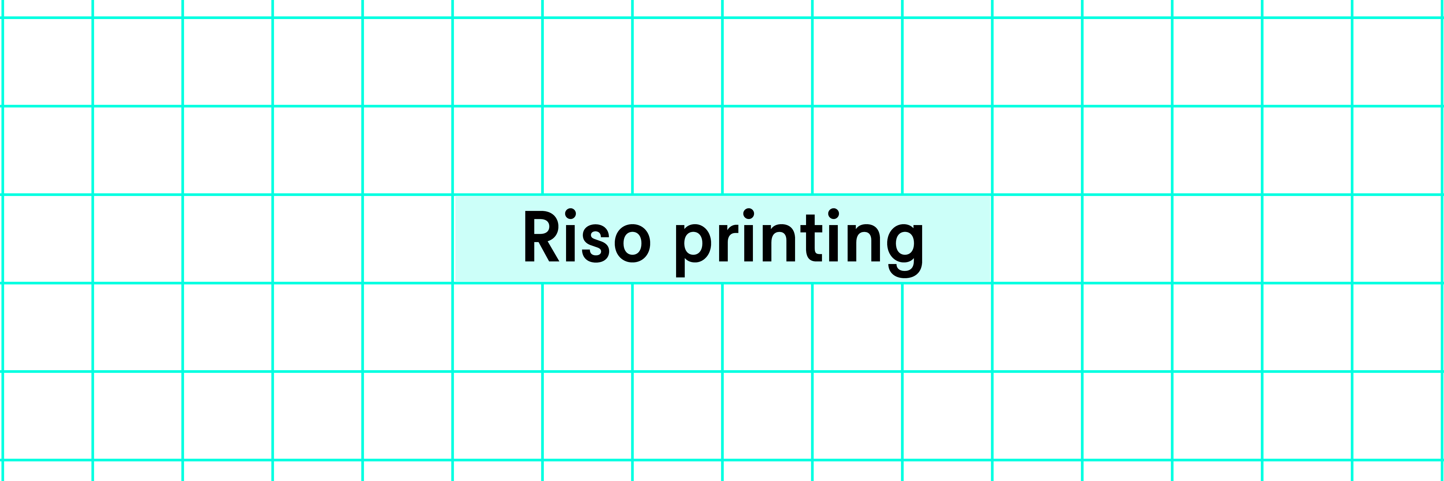 Riso printing